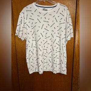 Tommy Hilfiger White Tee, Men’s Large, great condition